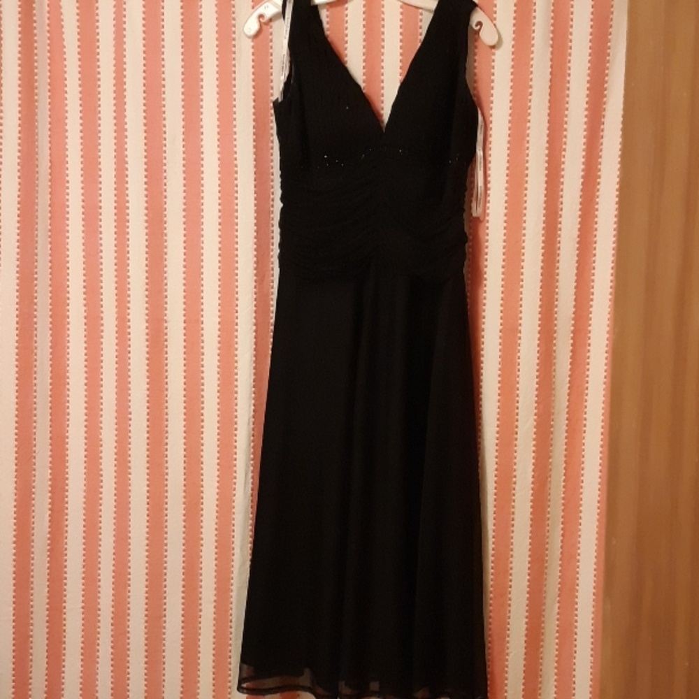 Black formal dress